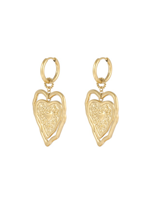Boucles D'oreilles Coeur Exceptionnelles h5 