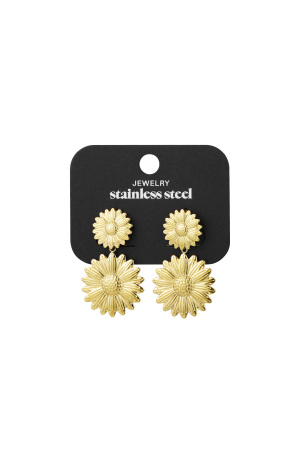 Boucles D'oreilles Happy Sunflower h5 Image3