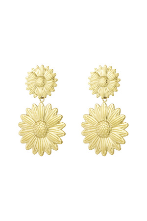 Boucles D'oreilles Happy Sunflower h5 