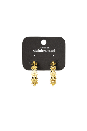Boucles D'oreilles Finesse Florale h5 Image3