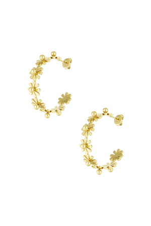 Boucles D'oreilles Finesse Florale h5 