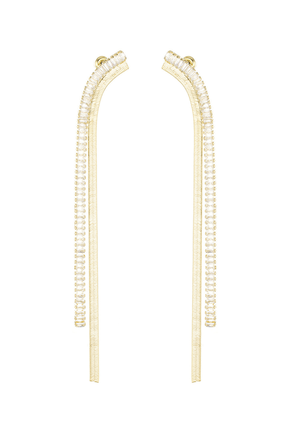 Boucles D'oreilles Chics En Diamant Image3