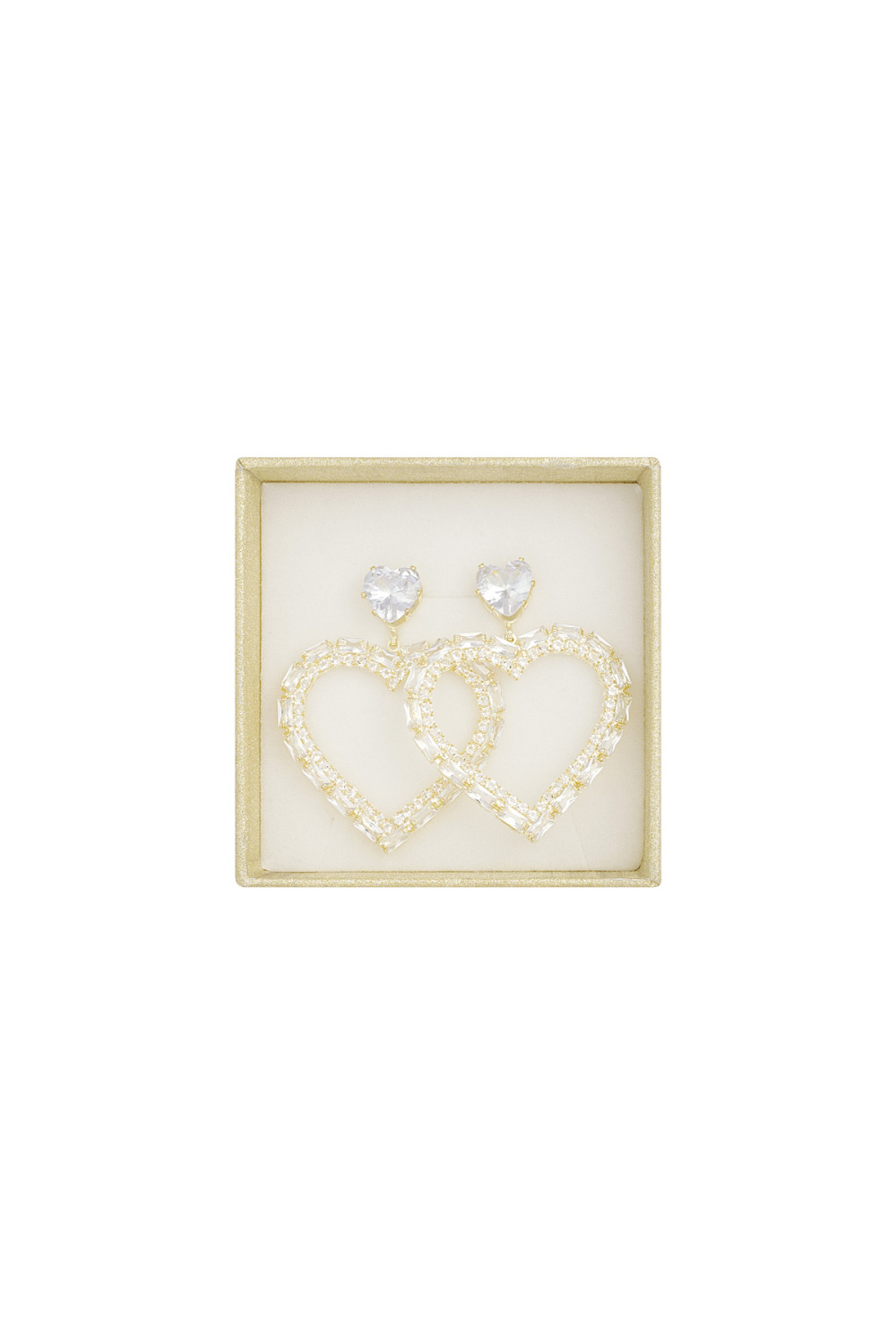 Boucles D'oreilles Scintillantes Et Chaleureuses 