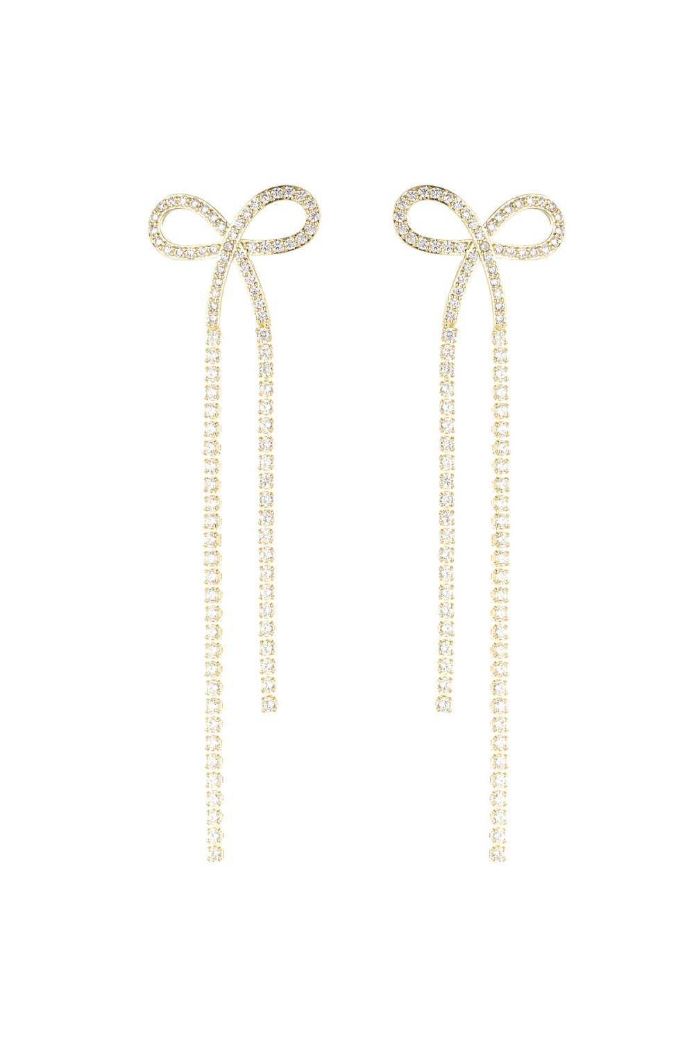 Boucles D'oreilles Ruban Éblouissantes Image3