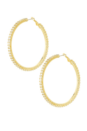 Boucles D'oreilles Radiant Diamant Grande h5 Image3