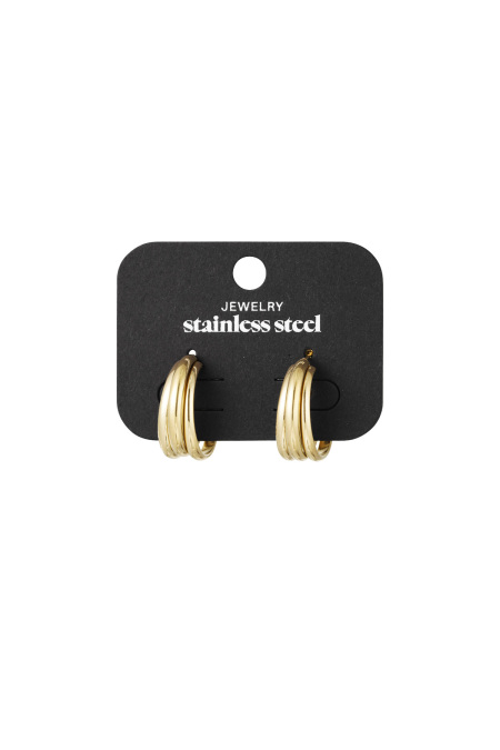 boucles d'oreilles triple trésor 2