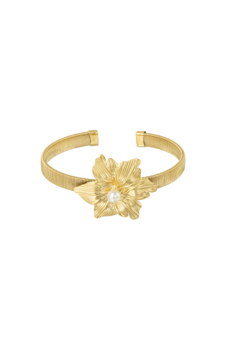 bracelet jonc blooming flower