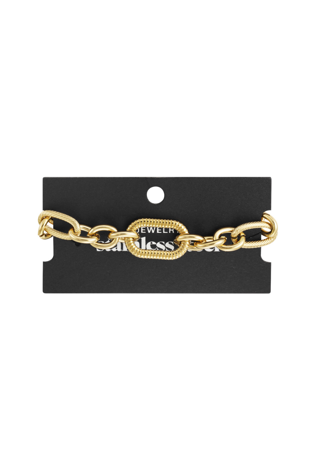 Bracelet Chaîne À Maillons Audacieux Image3