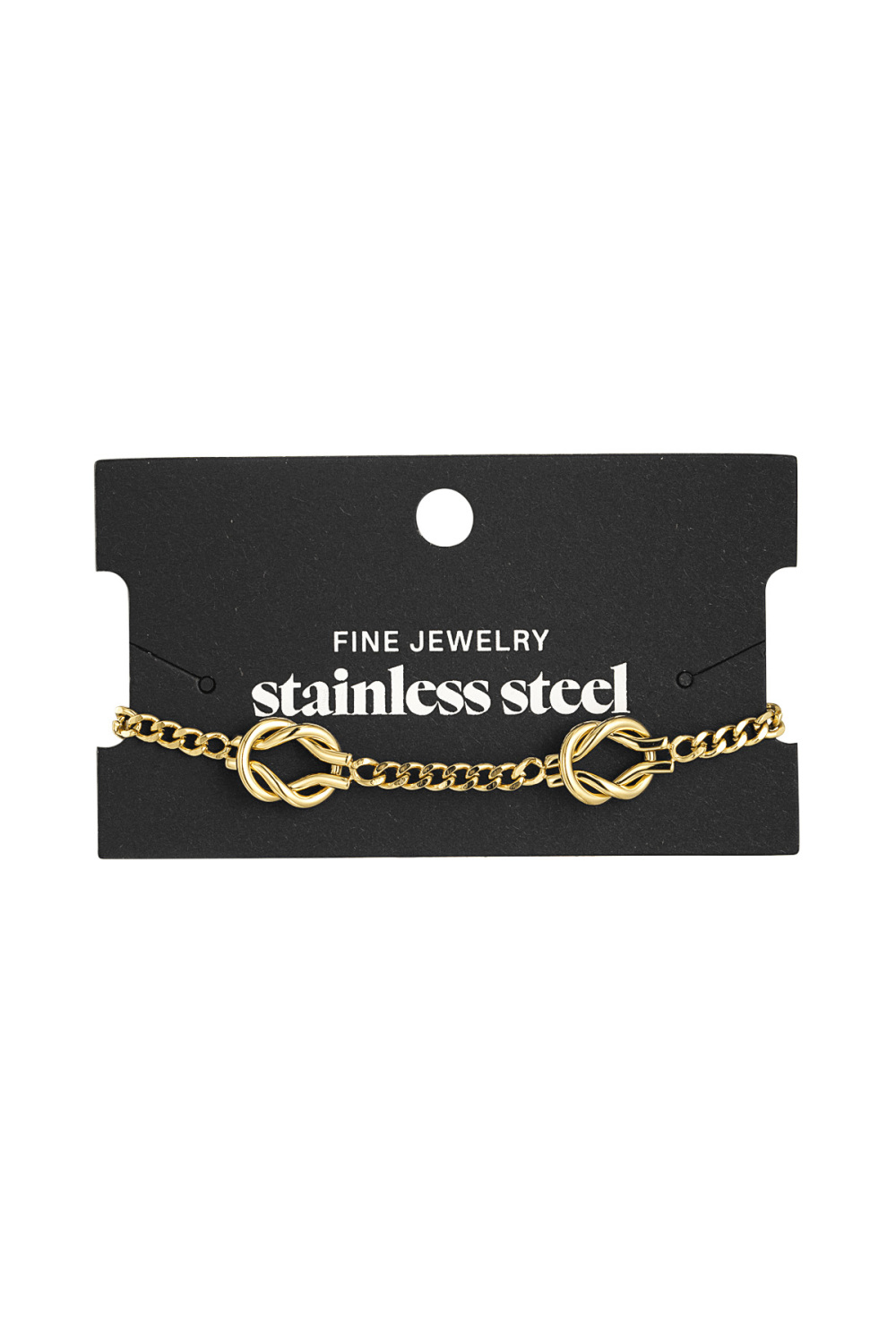 Bracelet Noeud D'amour - Doré Image3