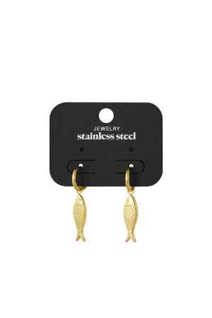 Boucles D'oreilles Breloques Poisson h5 Image2