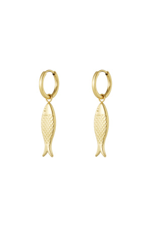 Boucles D'oreilles Breloques Poisson h5