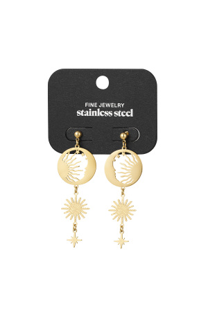 Boucles D'oreilles Laissez Briller Le Soleil h5 Image2