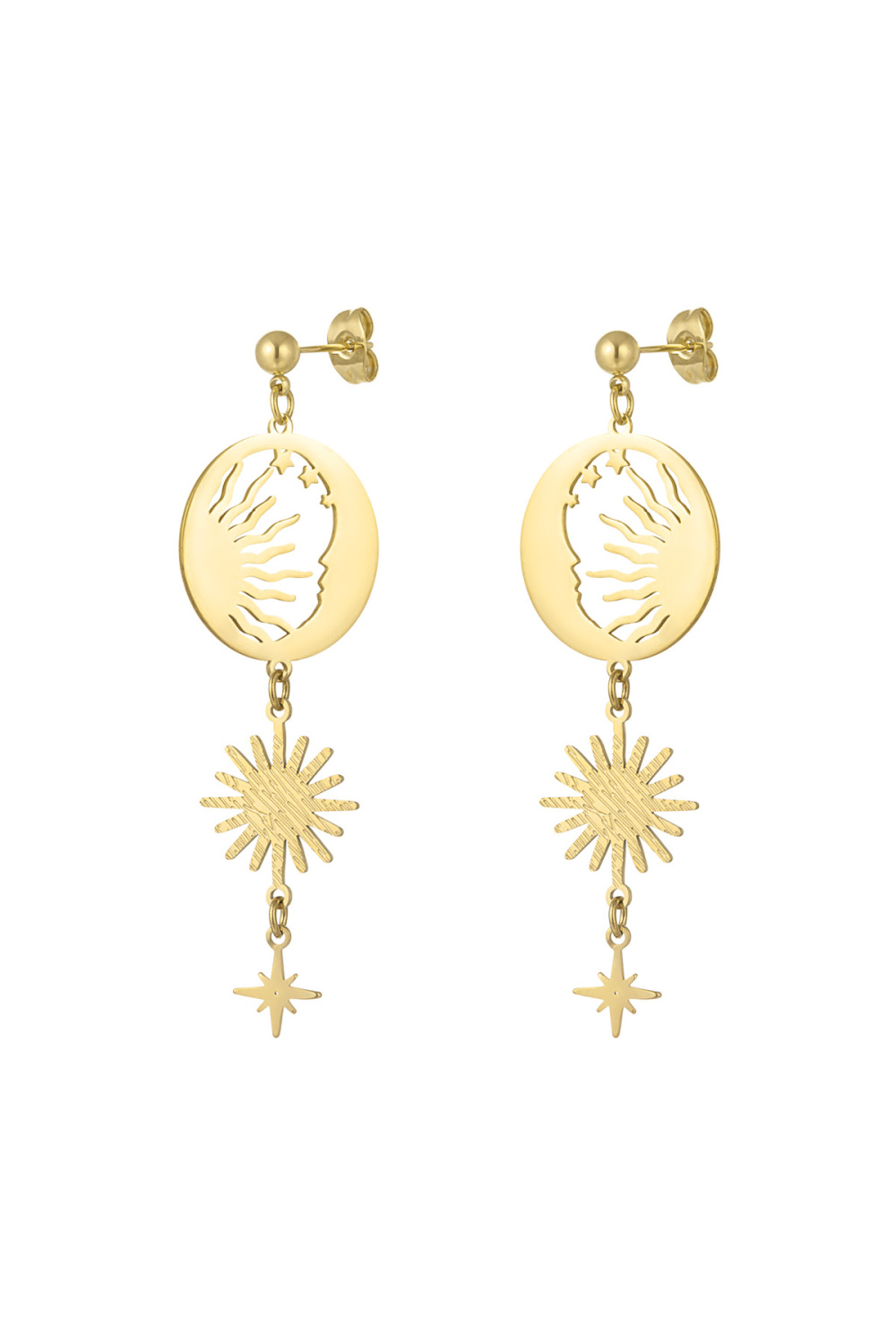 Boucles D'oreilles Laissez Briller Le Soleil 
