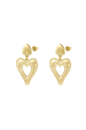 Boucle D'oreille L'amour Est Dans L'air h5