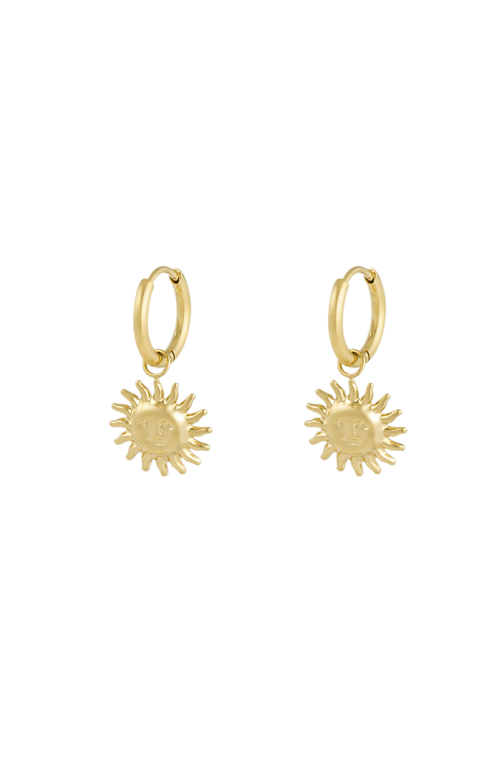 Boucles D'oreilles Soleil Scintillant