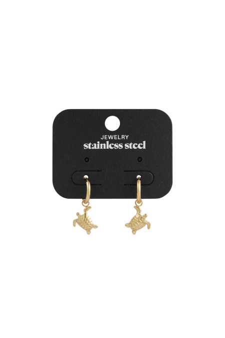 boucles d'oreilles amoureuses des tortues 2
