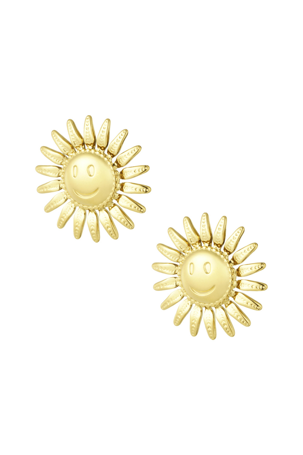 Boucles D'oreilles Soleil Souriant