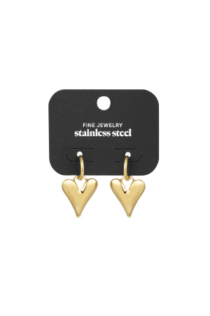 Boucles D'oreilles Grand Coeur h5 Image3