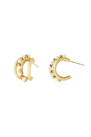 Boucles D'oreilles En Perles Bliss h5 