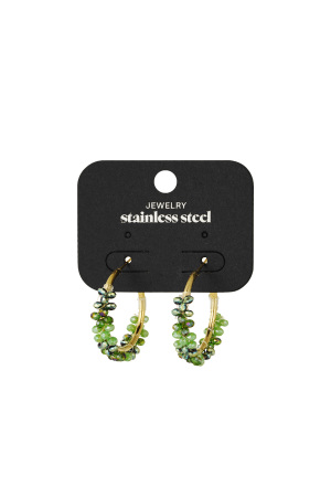 Boucles D'oreilles Fiesta En Perles h5 Image4