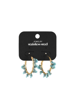 Boucles D'oreilles Perles Fête h5 Image3