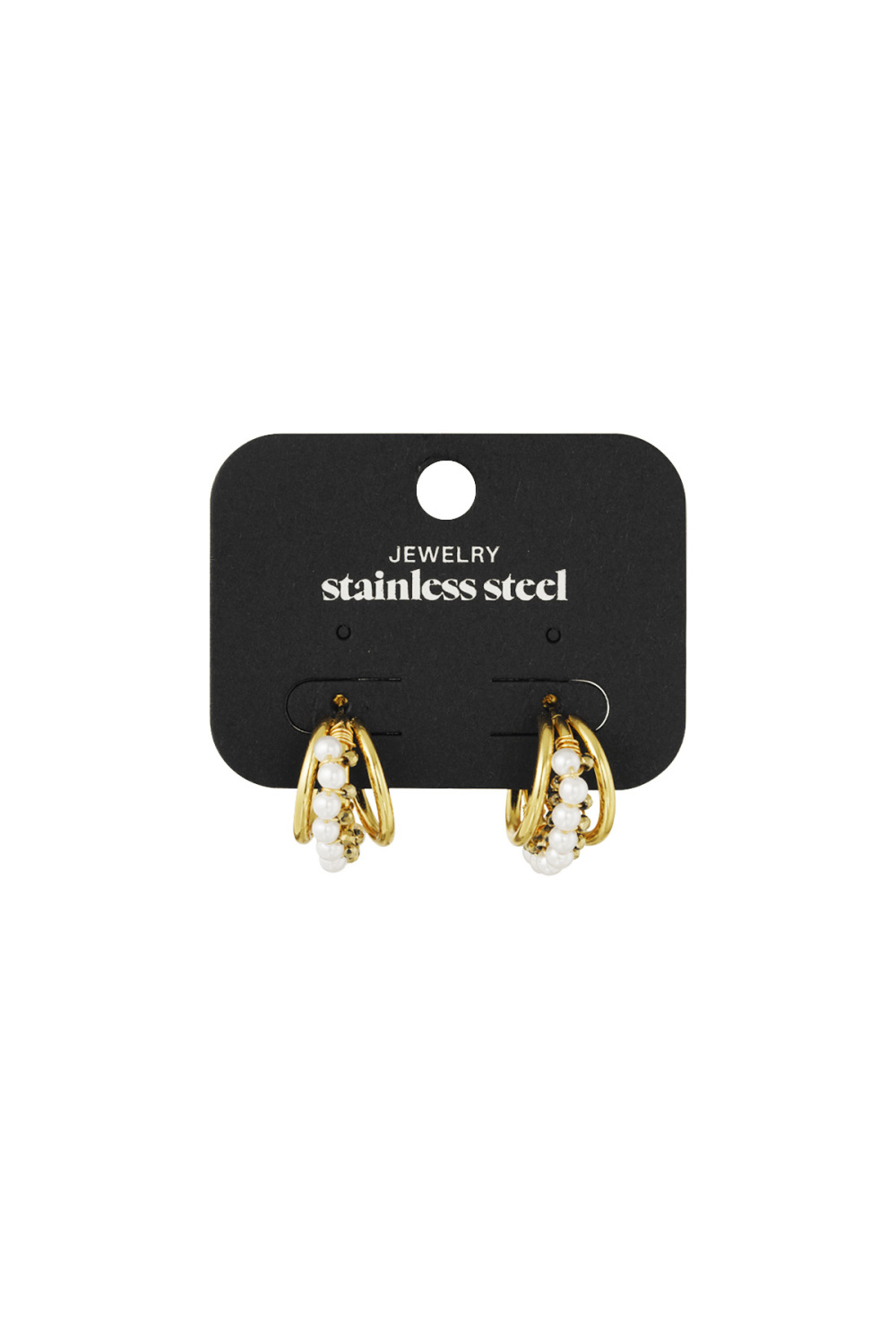 Boucles D'oreilles Pendantes En Perles Image2
