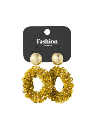 Boucles D'oreilles À Paillettes Scintillantes h5 Image3