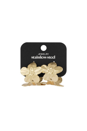 Boucles D'oreilles Fleur Féroce h5 Image3