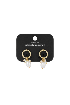Boucles D'oreilles Lovely Little Pearls h5 Image3