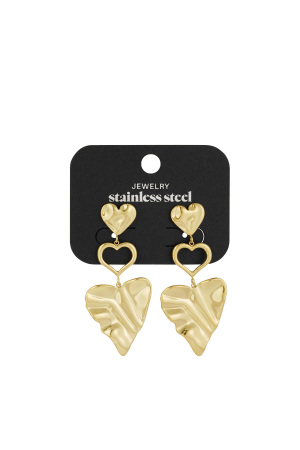 Boucles D'oreilles En Forme De Coeur h5 Image3