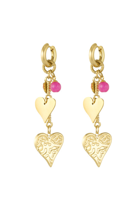 boucles d'oreilles signature love