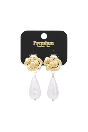 Boucles D'oreilles Rose Éternelle h5 Image3