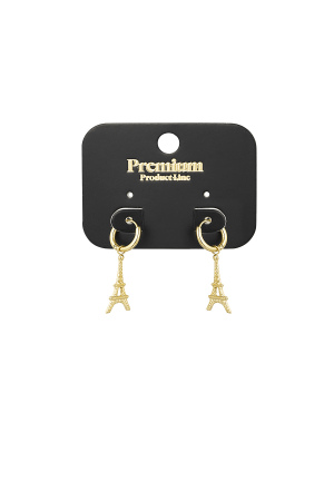 Boucles D'oreilles Eiffel h5 Image3