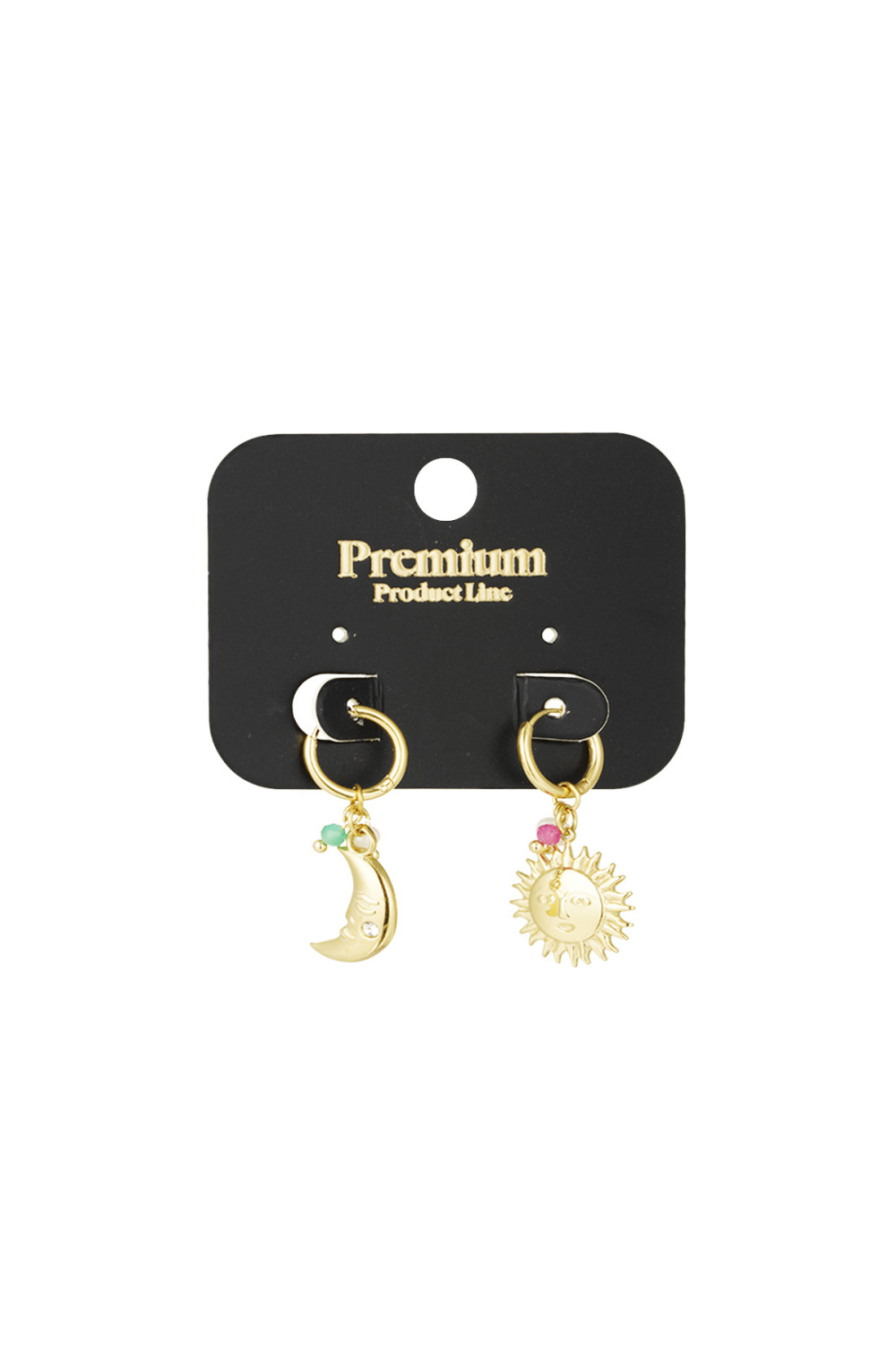 Boucles D'oreilles Duo Solaire h5Image2