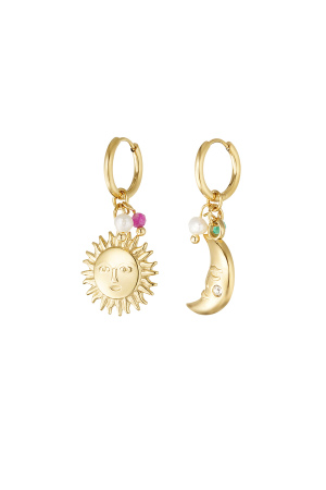 Boucles D'oreilles Duo Solaire h5 