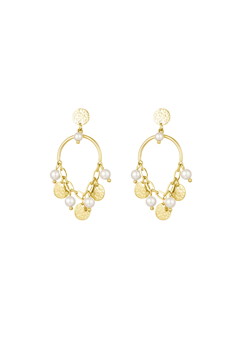 Boucles D'oreilles Cercles Chics 