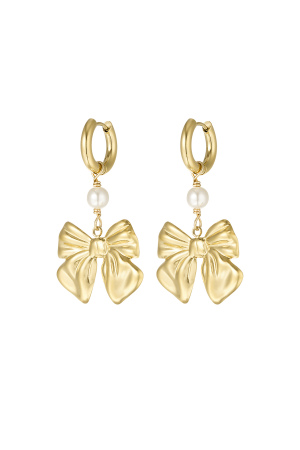Boucles D'oreilles Bébé Noeud h5 