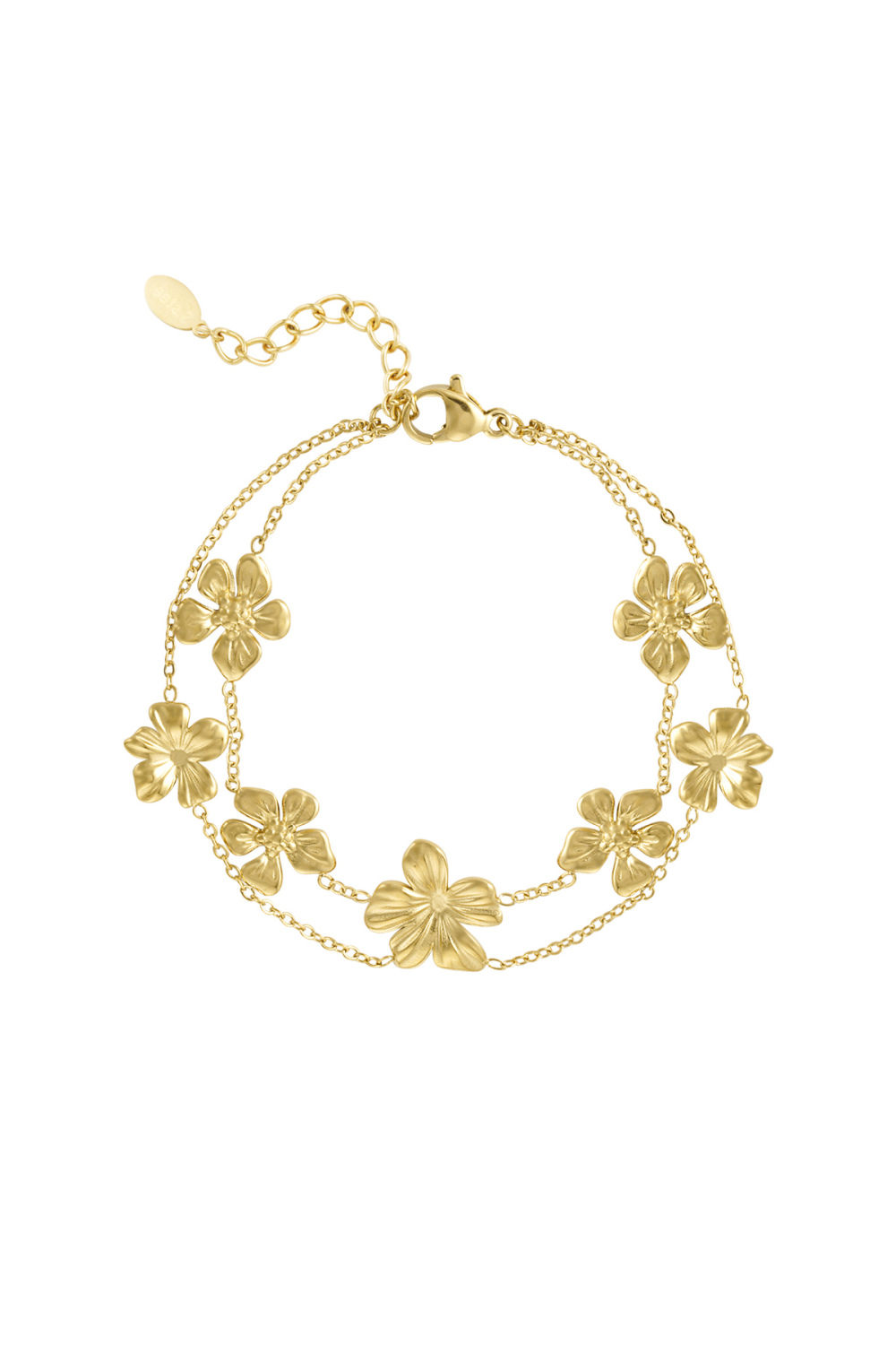 Bracelet Double Flower Power 