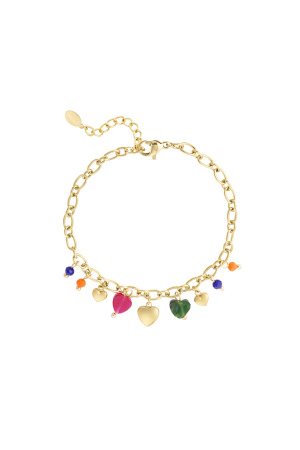Bracelet Coeurs Vibrants h5 
