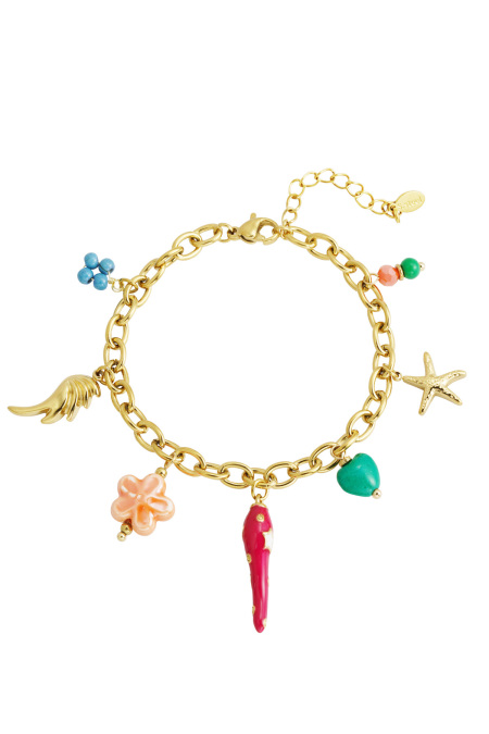 bracelet de perles festives