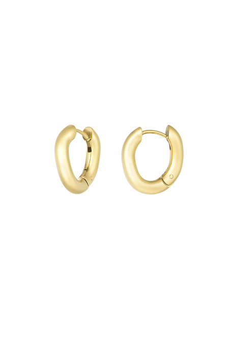 boucles d'oreilles courbes douces