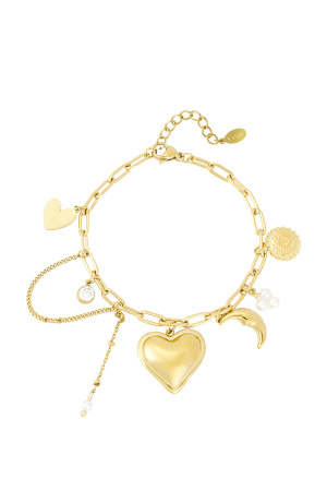 Collier À Breloques Moonlight Lover h5 