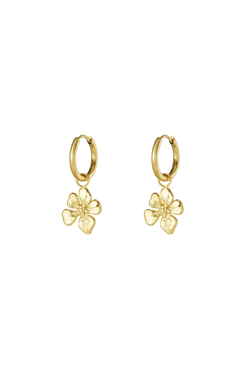 Boucles D'oreilles Fleurs Tropicales 