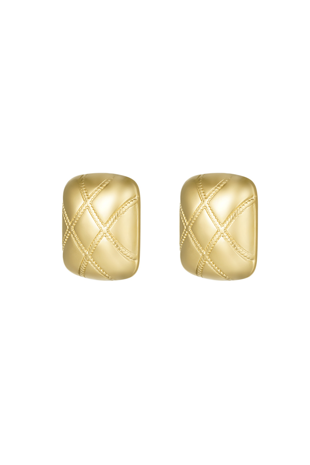 Boucles D'oreilles Vintage En Diamant 
