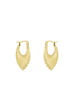 Boucles D'oreilles Golden Crush h5 