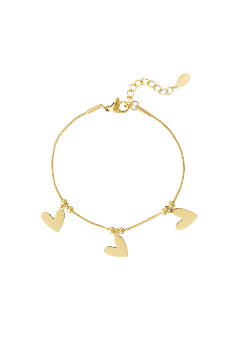 bracelet coeur à coeur