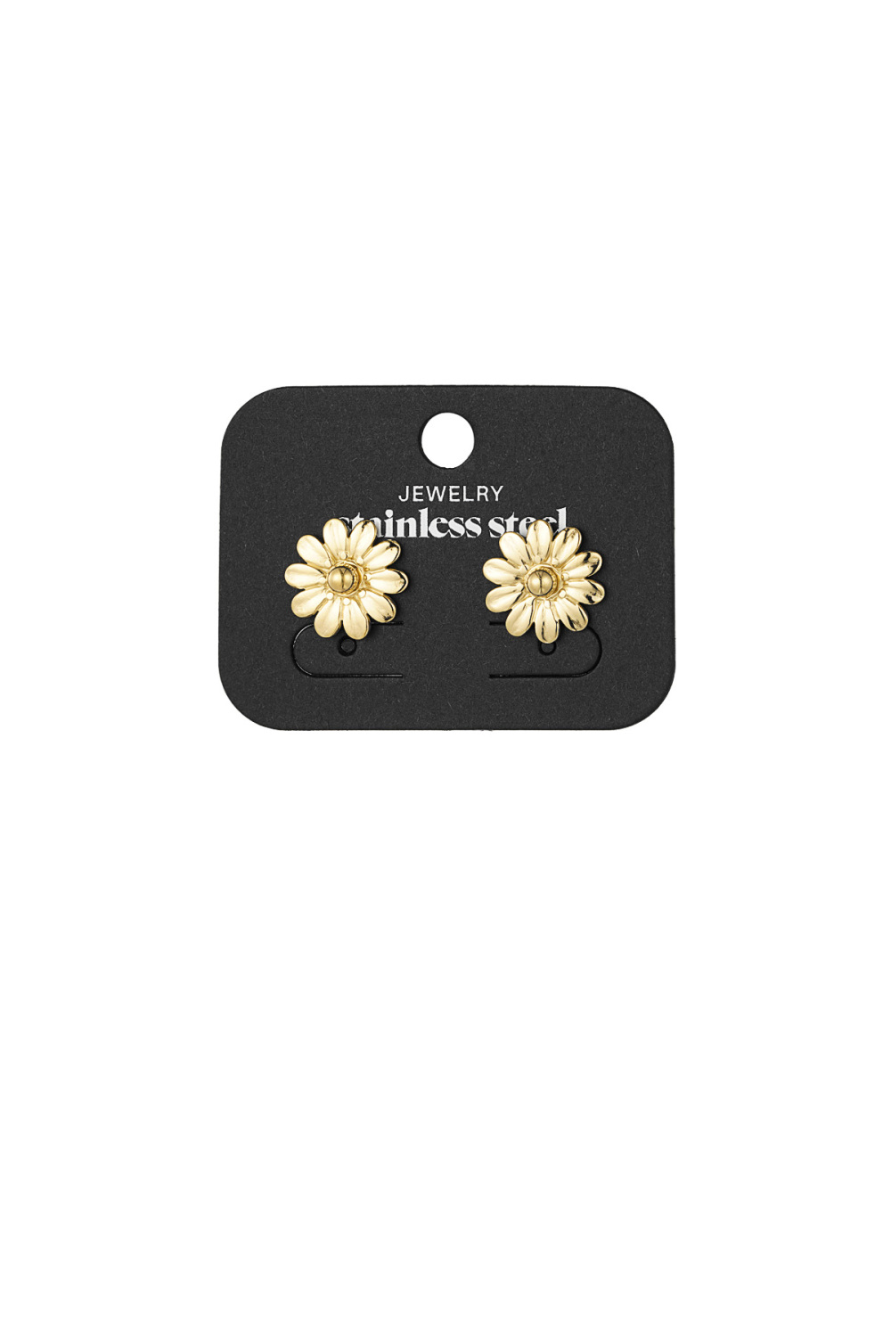 Boucles D'oreilles À Pois Fleuris Image3