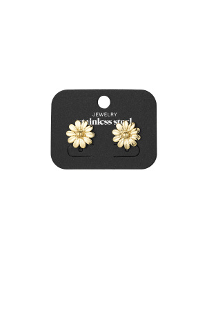 Boucles D'oreilles À Pois Fleuris h5 Image3