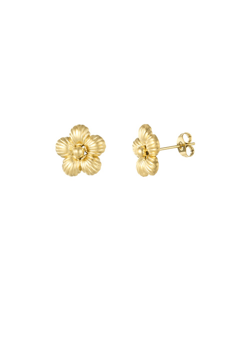 boucles d'oreilles à pois marguerites