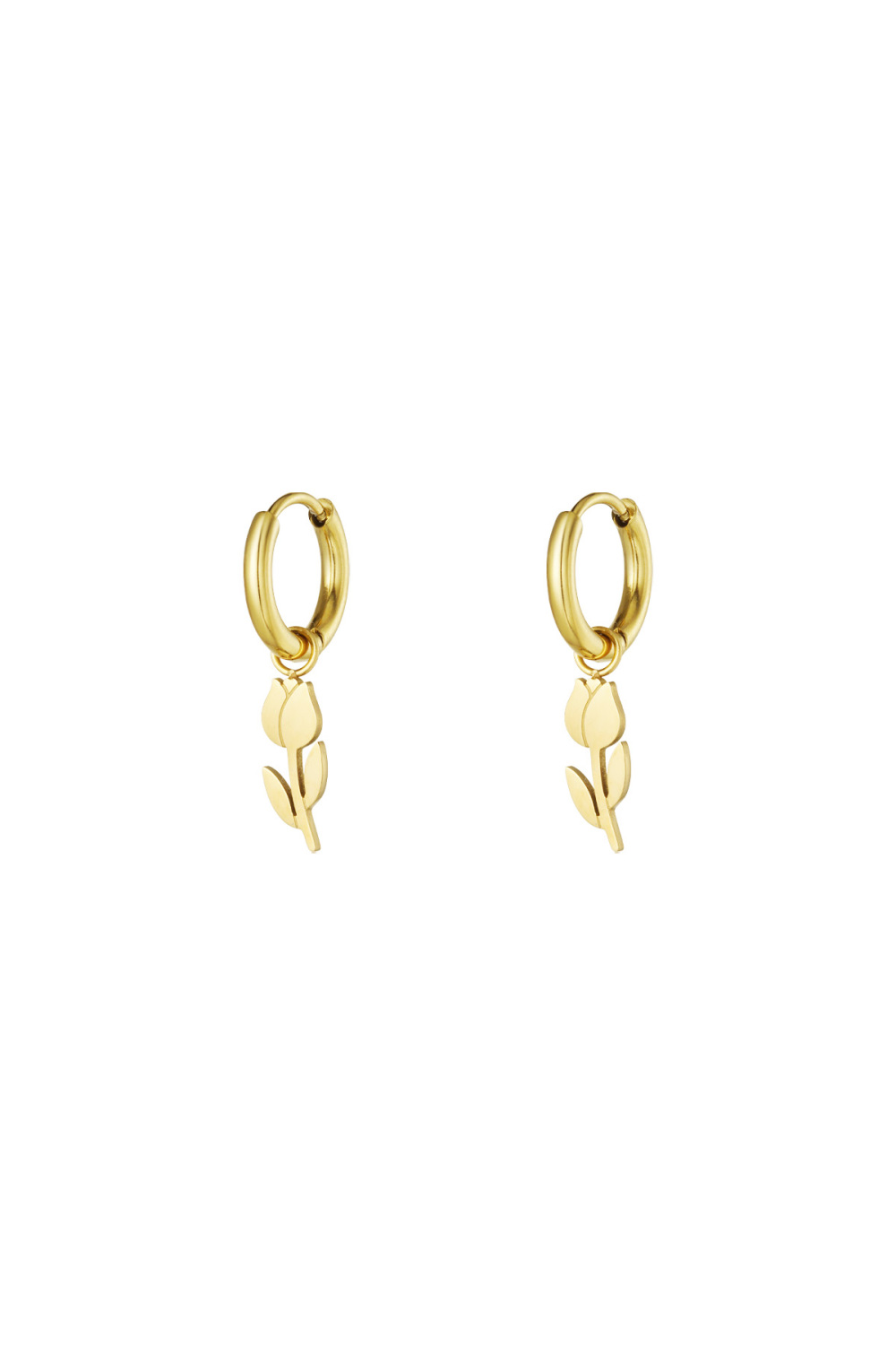 Boucles D'oreilles Tulipe 